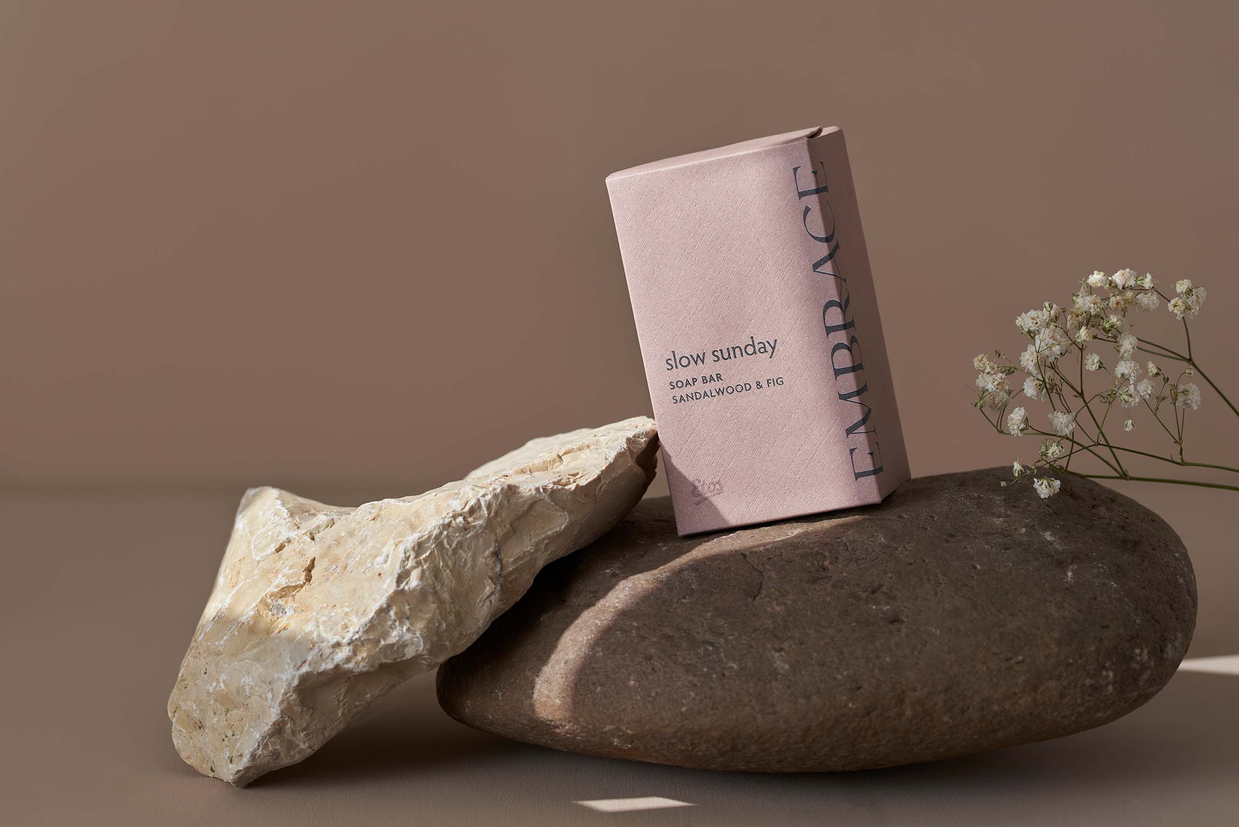 Product photography for Etos - beauty product with clean, minimalist styling and professional presentation